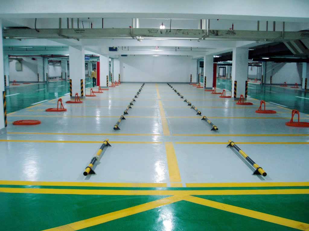 鹤壁停车场车位划线厂家|地下车库划线厂家价格 